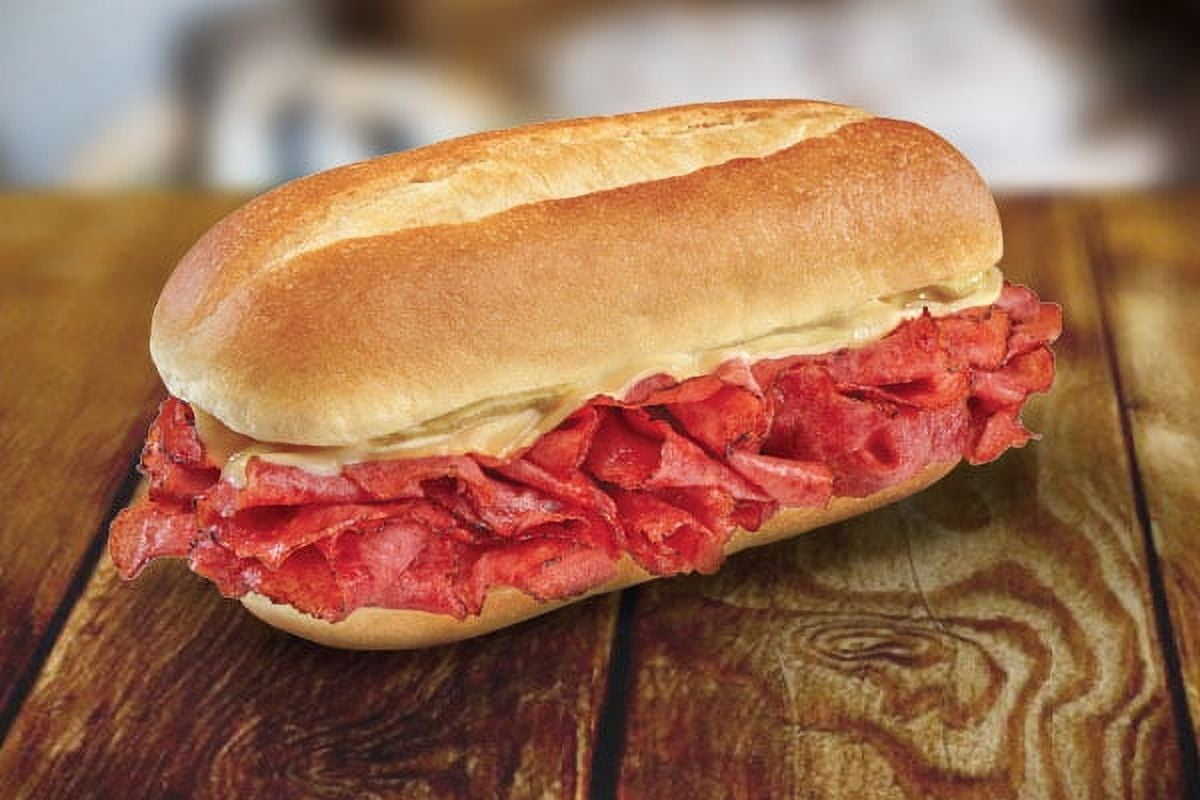 Raybern's, Pastrami & Cheese 6 inch, 5.5 oz. (8 count)