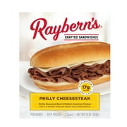 Raybern's Philly Cheesesteak Sandwich 10 oz, 2 Ct (Frozen)