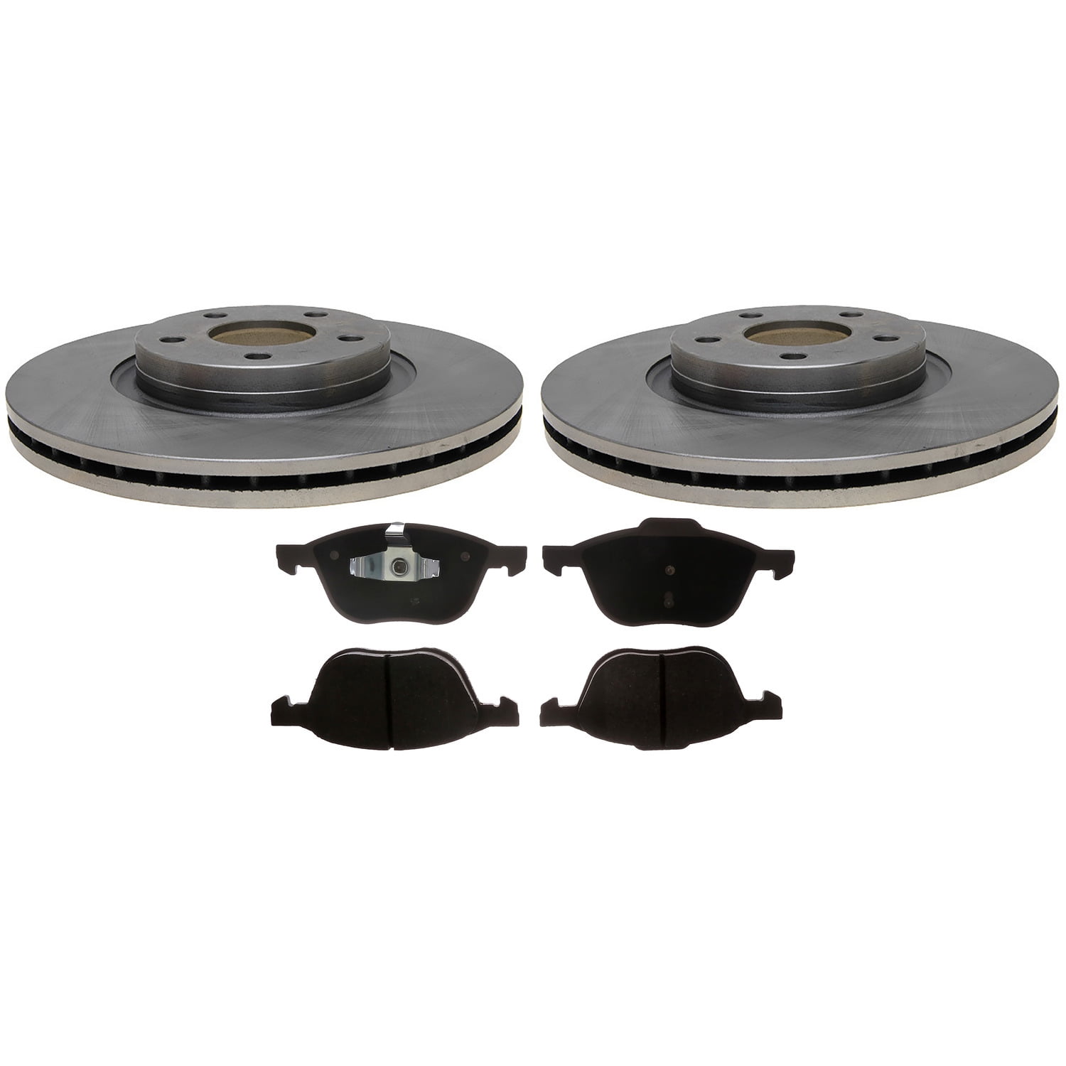 Raybestos 1044C980601R, Replacement Pad and Rotors Brake Kit for Select Ford and Volvo
