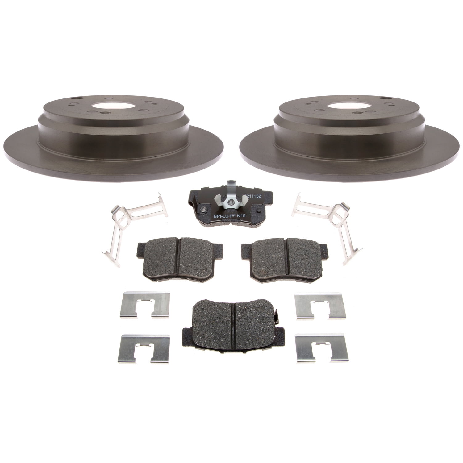 Raybestos 1086CH981041R, Replacement Pad and Rotors Brake Kit for Select Acura and Honda Vehicles