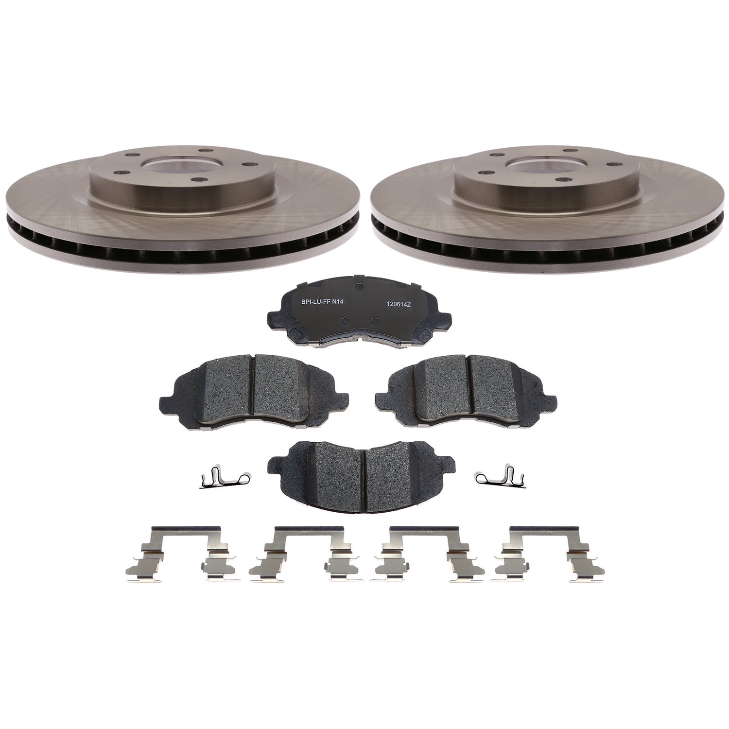 Raybestos 1285CH780459R, Replacement Pad and Rotors Brake Kit for Select Chrysler, Dodge and Jeep Vehicles