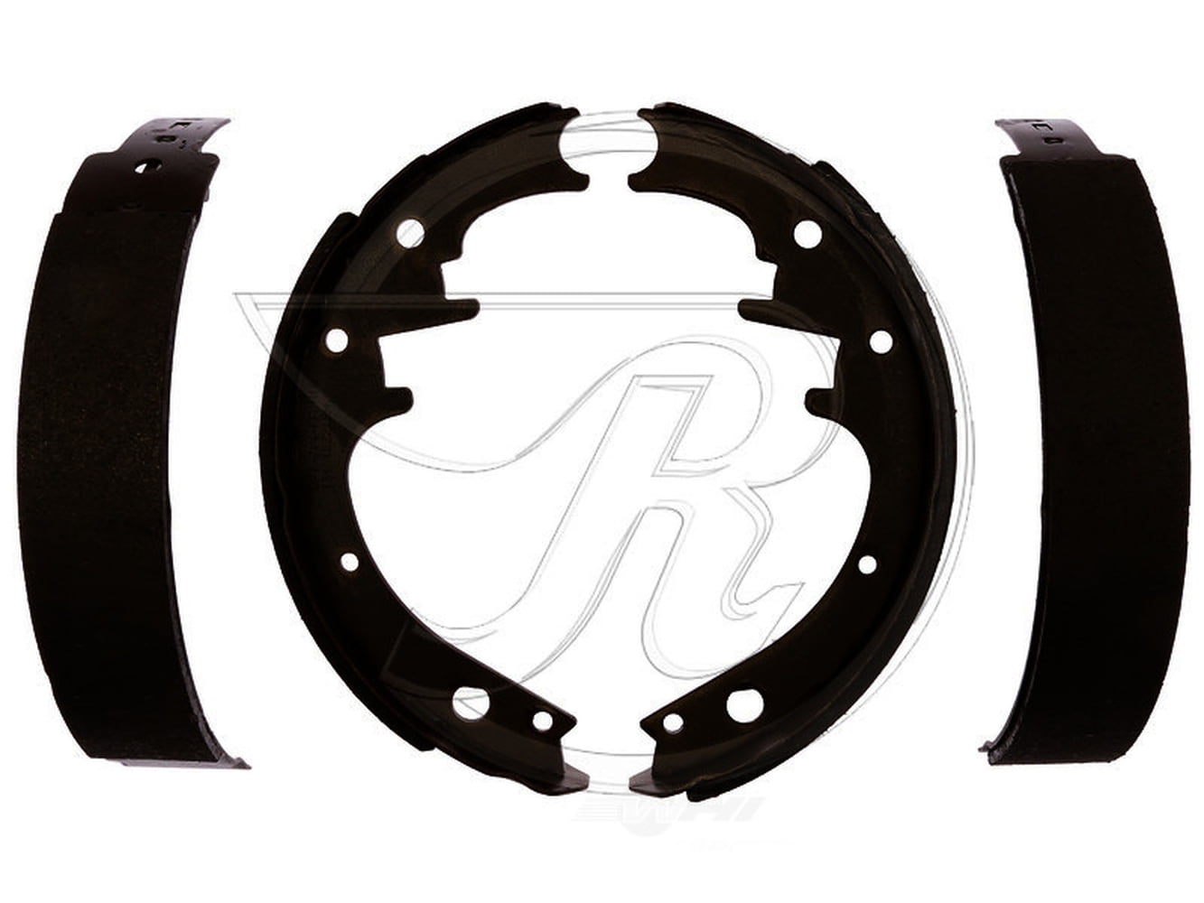 Raybestos 151PG Professional Grade Drum Brake Shoe Set Fits select: 1966-1972 FORD MUSTANG, 1967-1968 MERCURY COUGAR