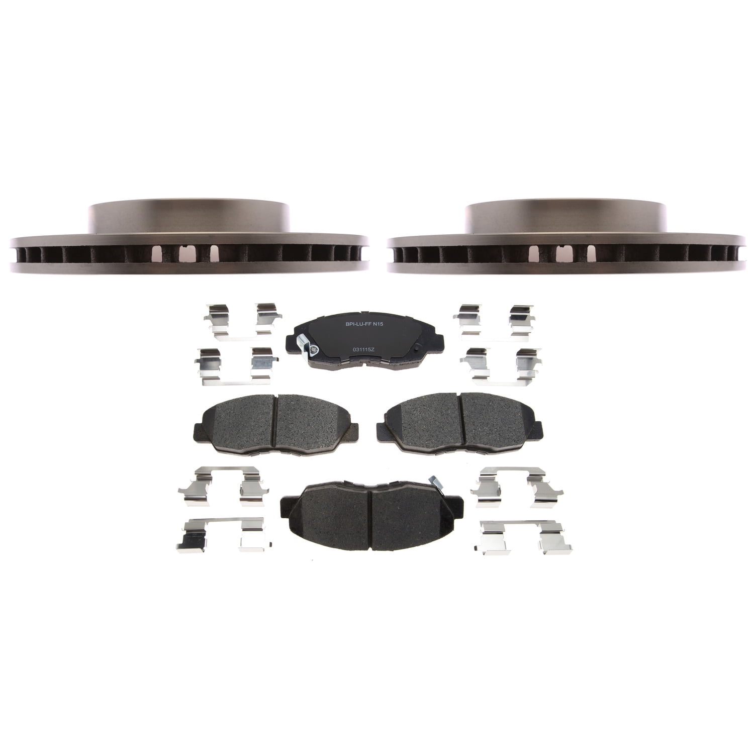 Raybestos 465ACH96709R, Replacement Pad and Rotors Brake Kit for Select Honda Accord Vehicles