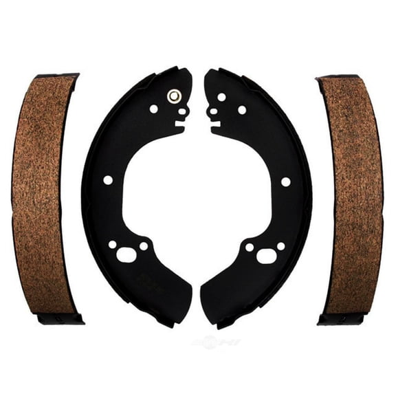 Raybestos 735PG Professional Grade Drum Brake Shoe Set Fits select: 1998-2004 ISUZU RODEO, 1998-2002 HONDA PASSPORT