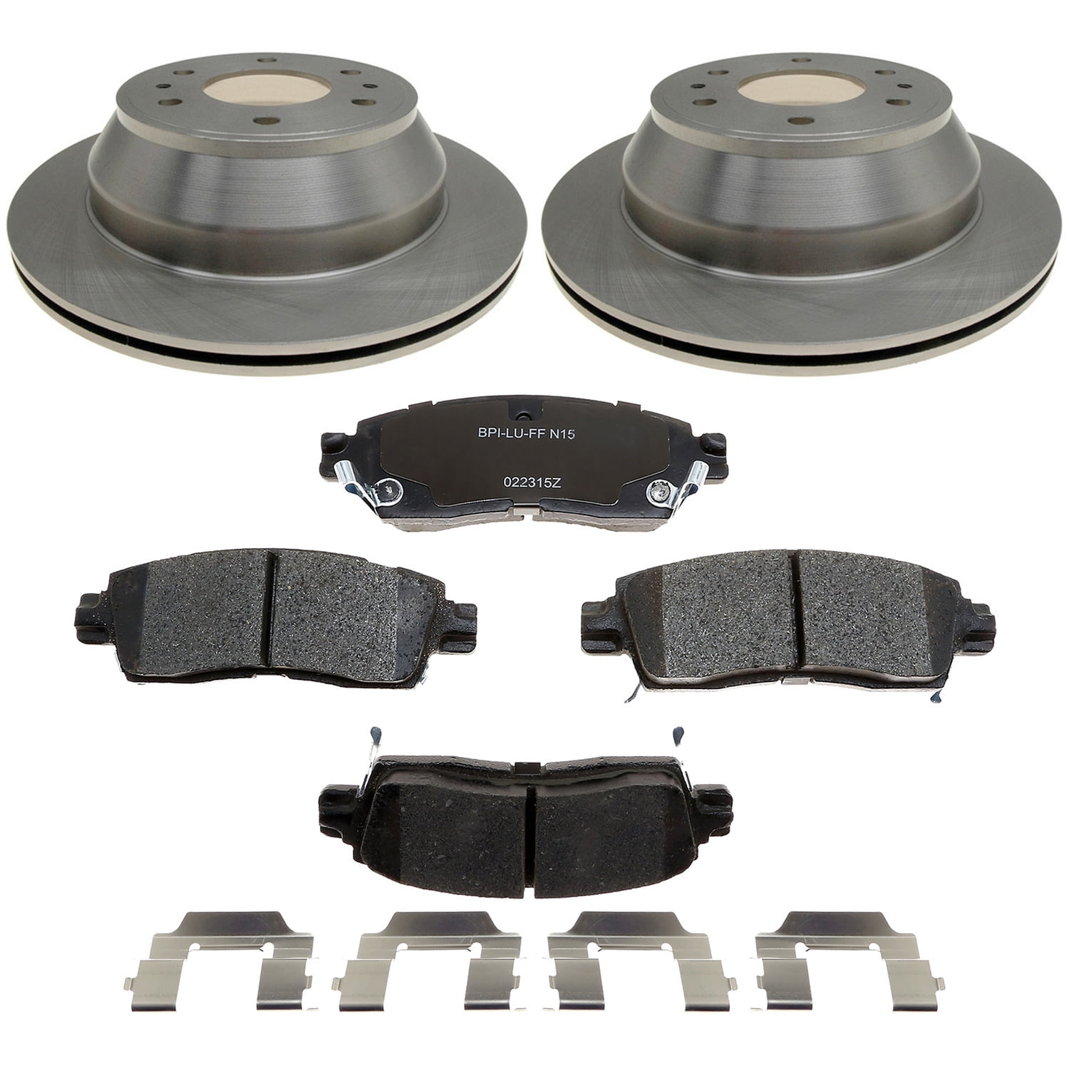 Raybestos 883CH580029R, Replacement Pad and Rotors Brake Kit for Select Buick, Chevrolet, GMC, Isuzu, Oldsmobile and Saab