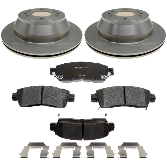 Raybestos 883CH580029R, Replacement Pad and Rotors Brake Kit for Select Buick, Chevrolet, GMC, Isuzu, Oldsmobile and Saab