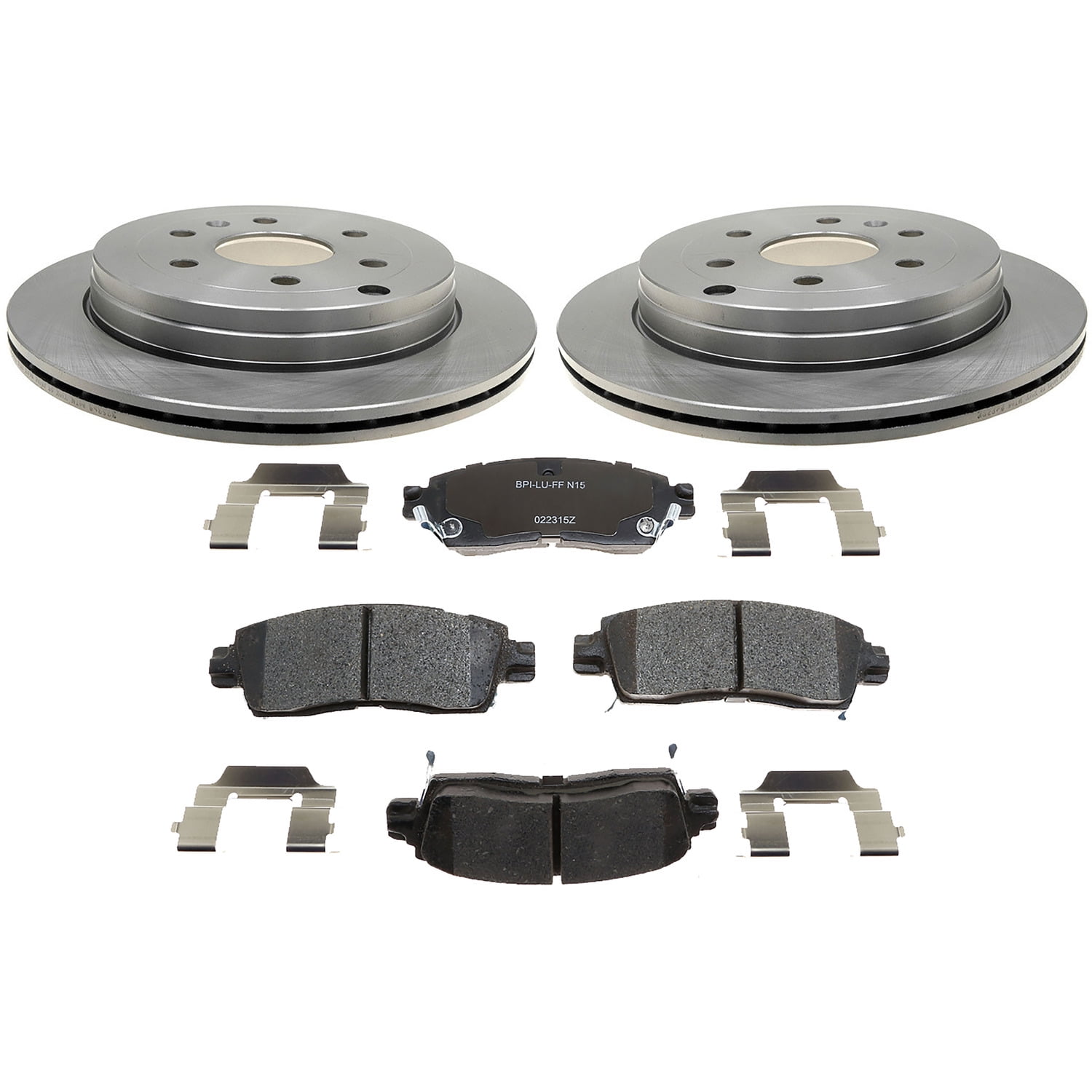 Raybestos 883CH580569R, Replacement Pad and Rotors Brake Kit for Select Buick, Chevrolet, GMC, and Saturn Vehicles