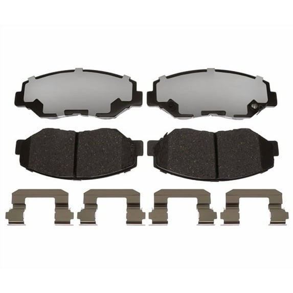 Raybestos Brake Parts Inc BPIEHT914H : Ceramic Front Brake Pads, Element3 Hybrid Technology