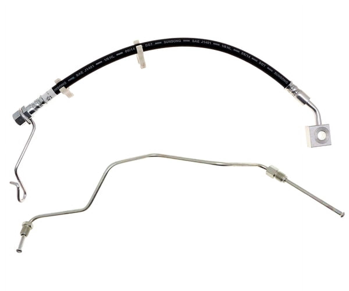 Raybestos Brakes Brake Hydraulic Hose P/N:Bh383645 Fits select: 2013-2017 RAM 1500, 2012 DODGE RAM 1500 SPORT