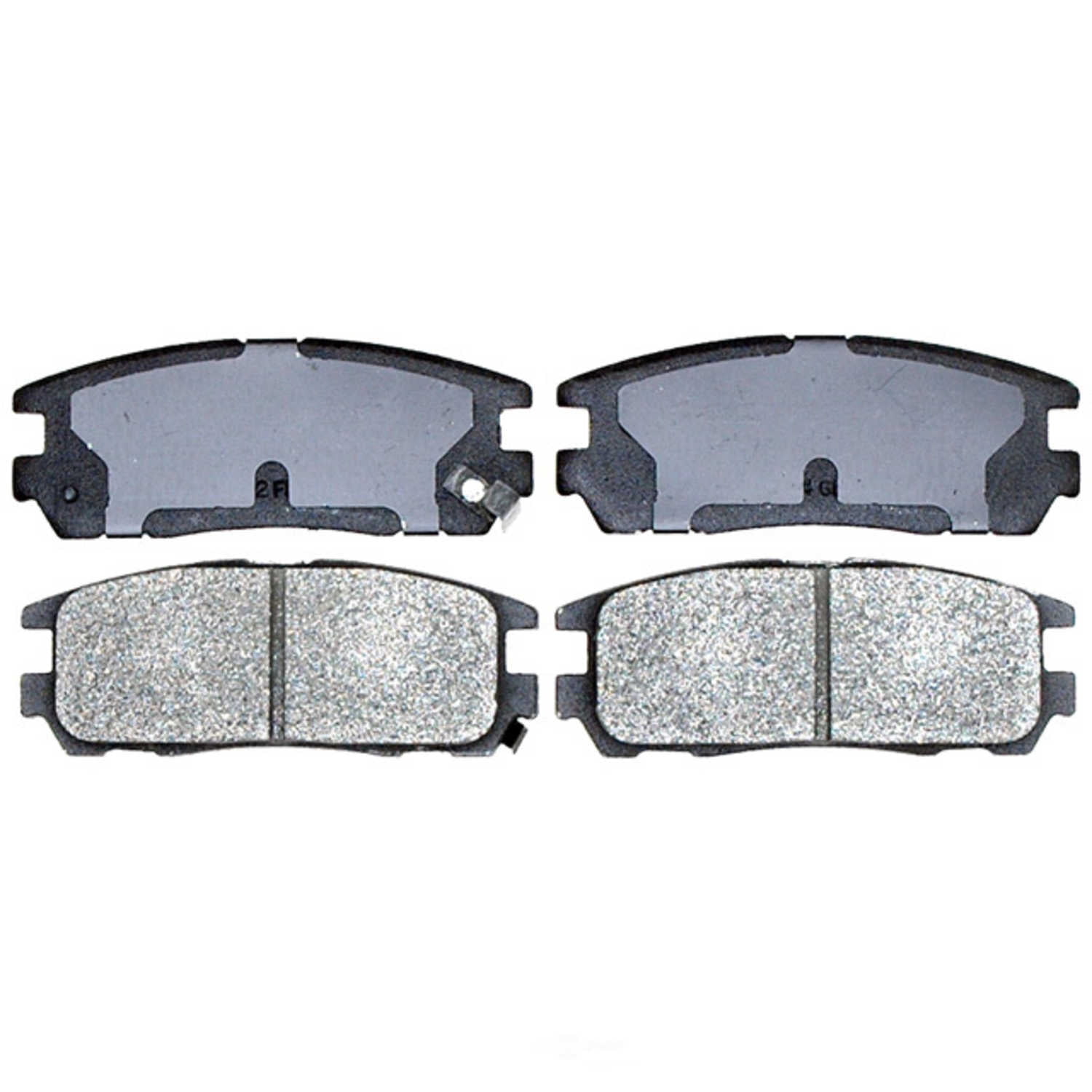 Raybestos Brakes Disc Brake Pad P/N:SGD580AC Fits select: 1996-2002 ISUZU RODEO, 1995-2002 HONDA PASSPORT
