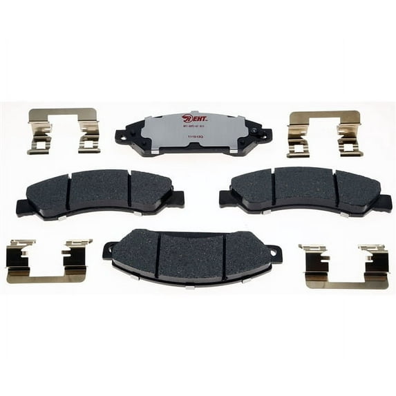 Raybestos Brakes EHT1092H : Front Semi-Metallic Brake Pads, Ceramic