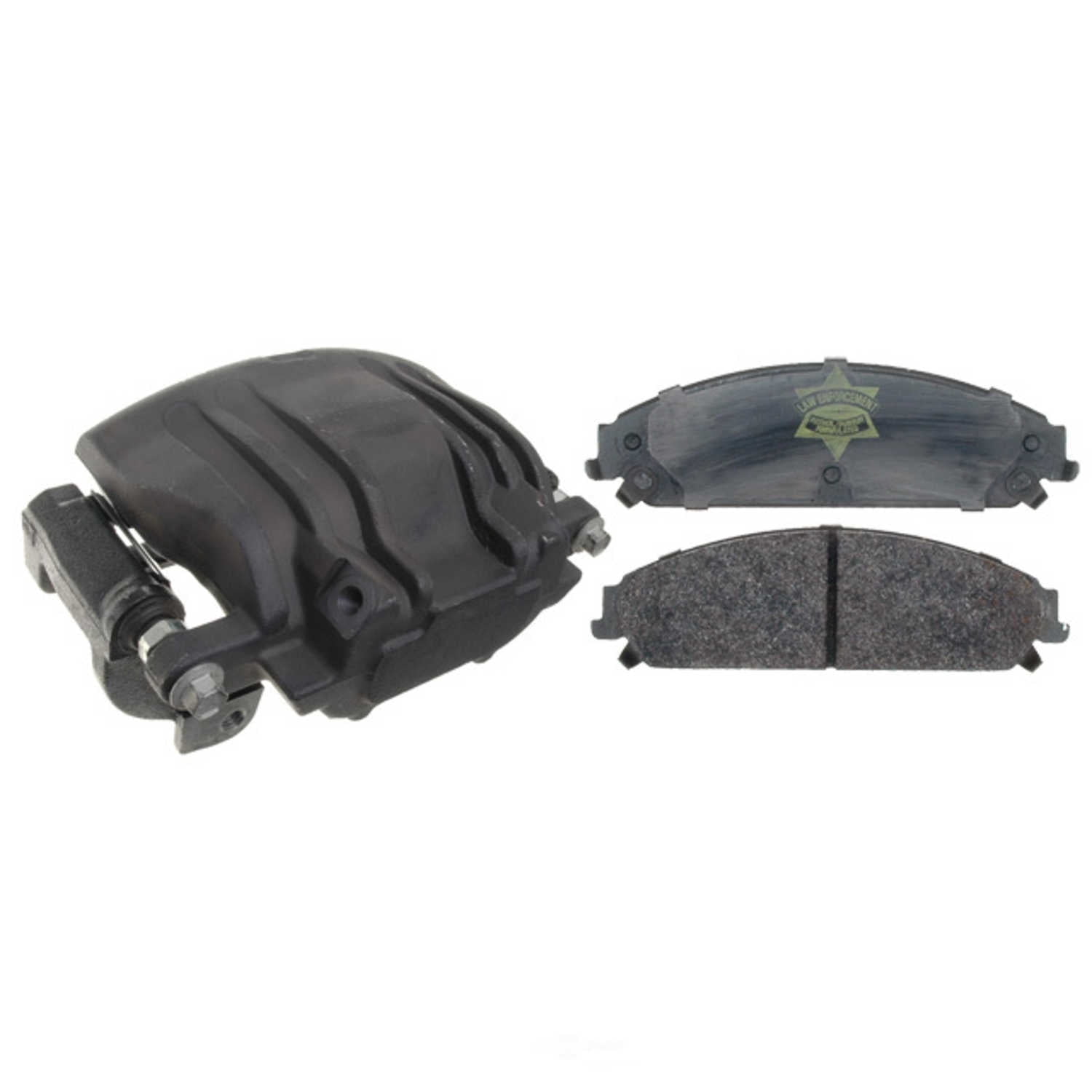 Raybestos Brakes RC11702P Raybestos R-Line Reman Loaded Caliper & Bracket Assy