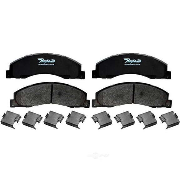 Raybestos DSC BRK PAD Set SEMI Fits select: 2008-2019,2021-2023 FORD ECONOLINE