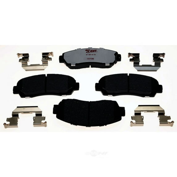 Raybestos EHT1089H: Front Semi-Metallic Brake Pads, 4 Pack