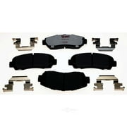 Raybestos EHT1089H Front Semi-Metallic Brake Pads, 4 Pack