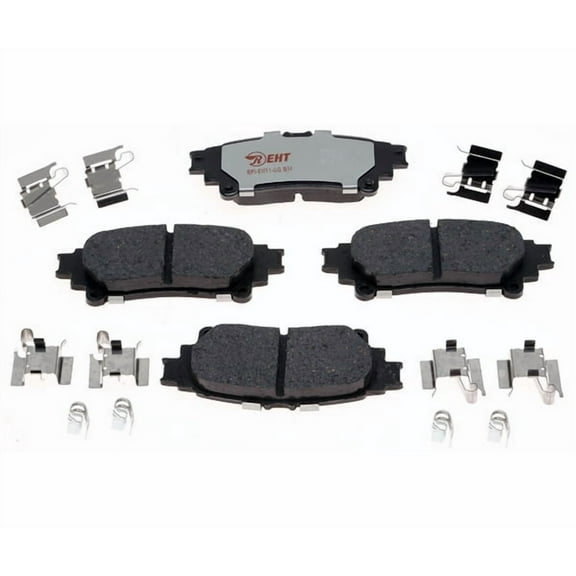 Raybestos EHT1391H : Front Semi-Metallic Brake Pads, 2 Piece