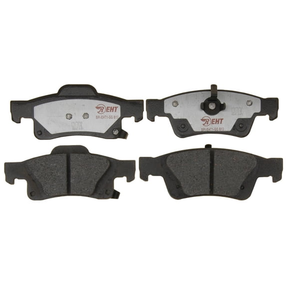 Raybestos EHT1498: Front Semi-Metallic Brake Pads, 2 Pack