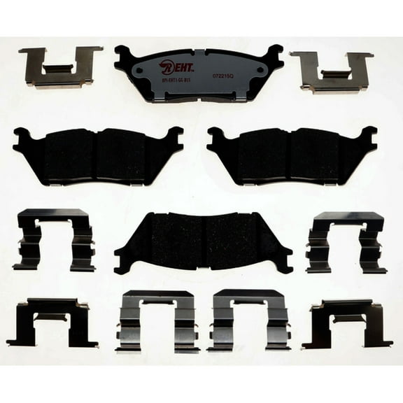 Raybestos EHT1790H Enhanced Technology Friction Pads Brake Pad Set Fits select: 2015-2016,2017 FORD F150