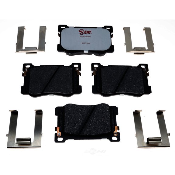 Raybestos EHT1799H Enhanced Technology Friction Pads Brake Pad Set Fits select: 2015-2016 HYUNDAI GENESIS, 2017 GENESIS G80