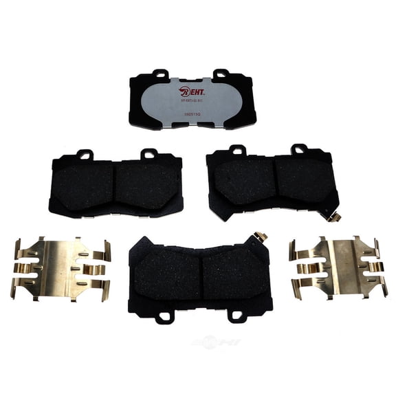 Raybestos EHT1802H Enhanced Technology Friction Pads Disc Brake Pad Set Fits select: 2015-2020 CHEVROLET COLORADO, 2015-2020 GMC CANYON