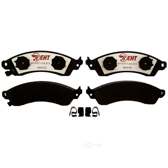 Raybestos EHT412H Enhanced Technology Friction Pads Brake Pad Set Fits select: 1988-1996 CHEVROLET CORVETTE, 1988-1992 CHEVROLET CAMARO