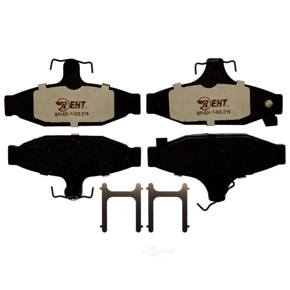 Raybestos EHT413H Enhanced Technology Friction Pads Brake Pad Set Fits select: 1988-1997 CHEVROLET CAMARO, 1988-1996 CHEVROLET CORVETTE