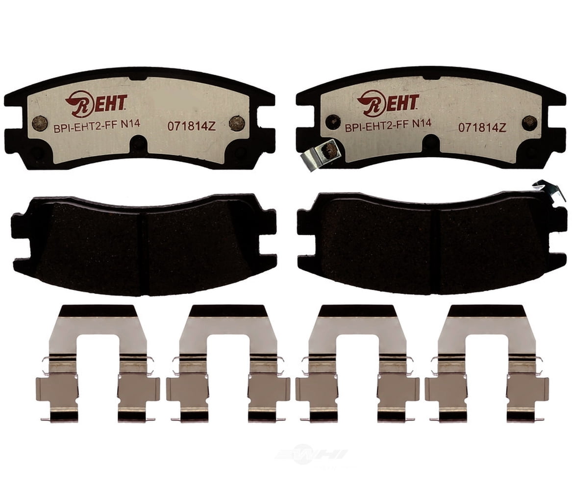 Raybestos EHT508H Enhanced Technology Friction Pads Brake Pad Set Fits select: 1995-1997 CHEVROLET LUMINA, 1994-1996 CADILLAC DEVILLE