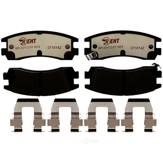 Raybestos EHT508H Enhanced Technology Friction Pads Brake Pad Set Fits select: 1995-1997 CHEVROLET LUMINA, 1994-1996 CADILLAC DEVILLE
