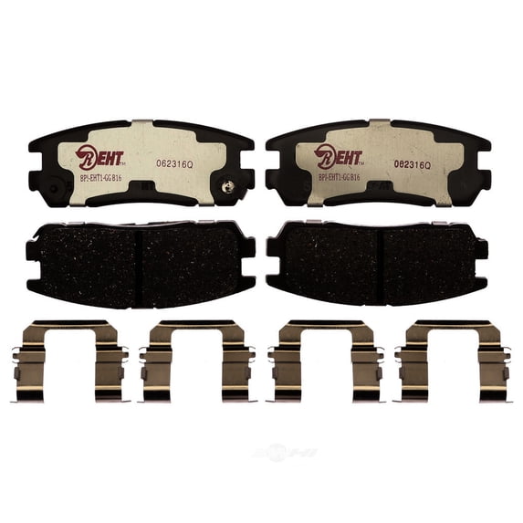 Raybestos EHT580H Enhanced Technology Friction Pads Brake Pad Set Fits select: 2001-2004 ISUZU RODEO, 1992-2002 ISUZU TROOPER