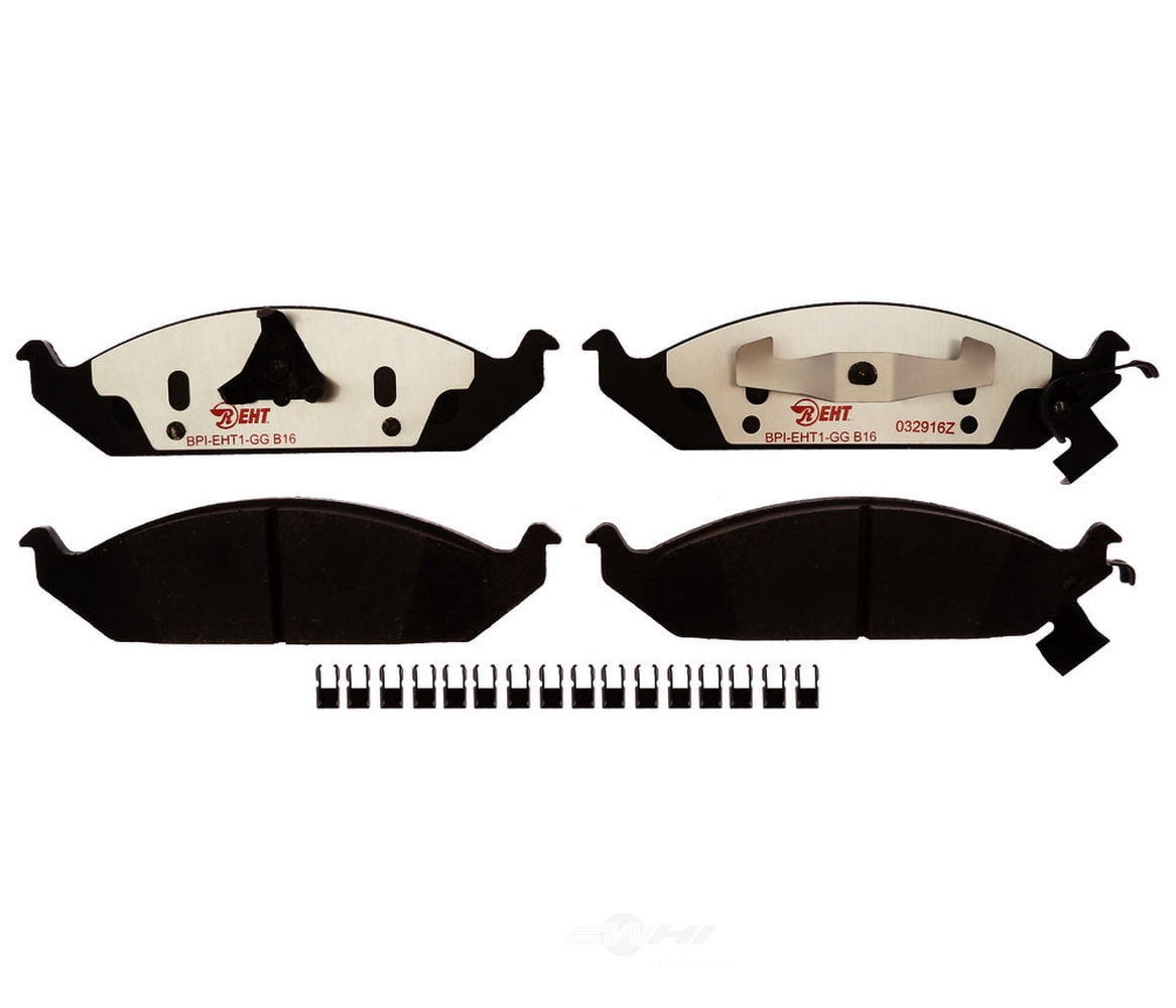 Raybestos EHT650H Enhanced Technology Friction Pads Brake Pad Set Fits select: 1996-2000 CHRYSLER SEBRING, 1995-2000 DODGE STRATUS