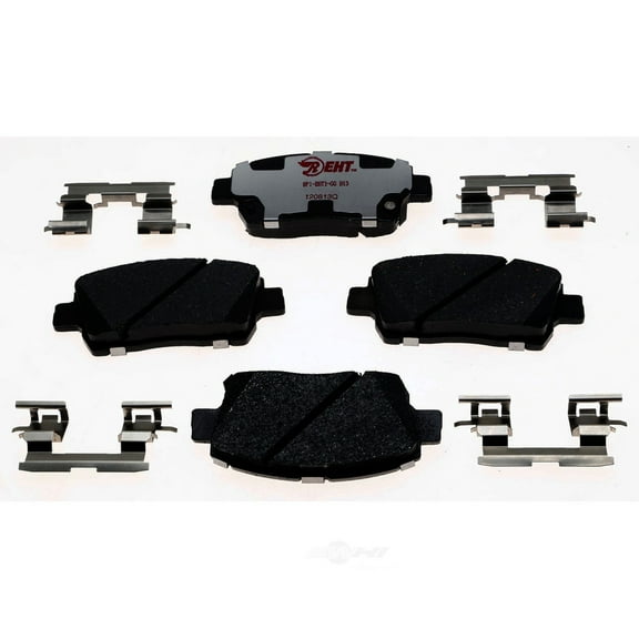 Raybestos EHT822H: Semi-Metallic Brake Pads Front, 4 Pack