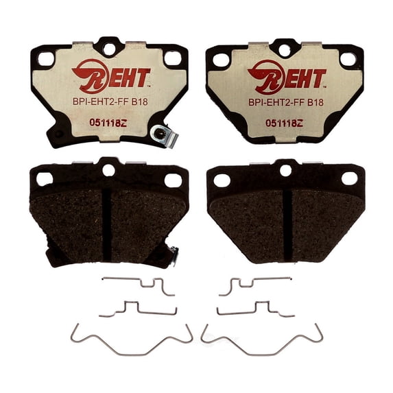 Raybestos EHT823H Enhanced Technology Friction Pads Brake Pad Set Fits select: 2004-2006 TOYOTA COROLLA, 2003-2008 TOYOTA COROLLA MATRIX