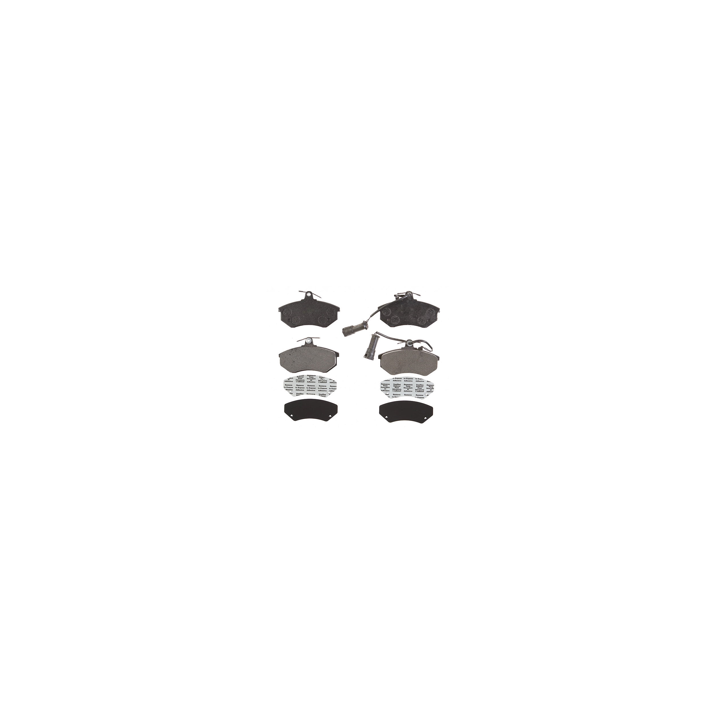 Raybestos Element3 PG Brake Pads Fits select: 1984-1988 AUDI 5000, 1983-1985 AUDI SPORT