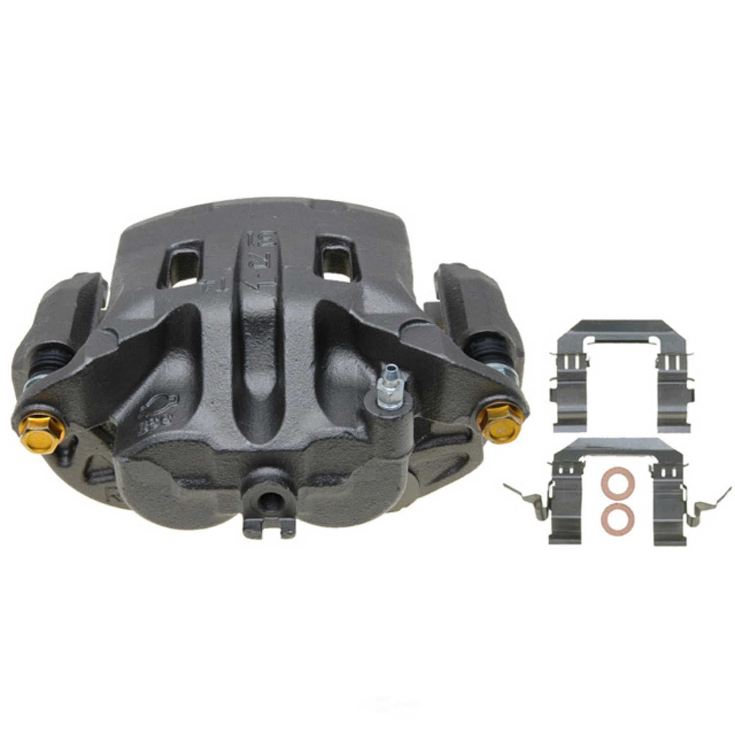 Raybestos Brakes FRC12222 Raybestos R-Line Reman Semi-Loaded Caliper & Bracket Assy