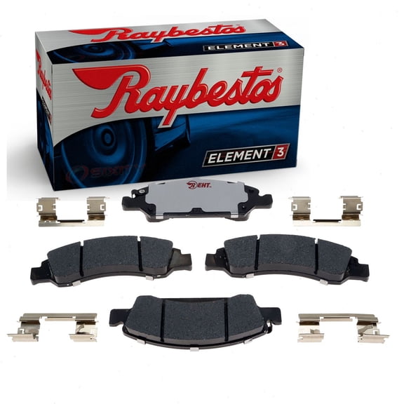 Raybestos Front Element3 Disc Brake Pad Set compatible with GMC Sierra 1500 2008-2013