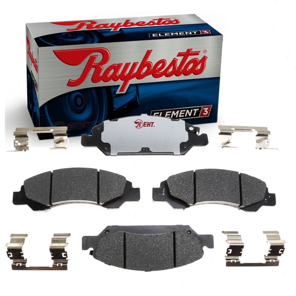 Raybestos Front Element3 Disc Brake Pad Set compatible with GMC Sierra 1500 2014-2018