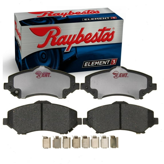 Raybestos Front Element3 Disc Brake Pad Set compatible with Jeep Wrangler 2007-2017