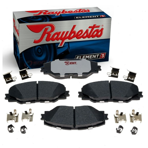 Raybestos Front Element3 Disc Brake Pad Set compatible with Toyota RAV4 -- -L 2.4L 2.5L 3.5L L4 V6 2006-2018