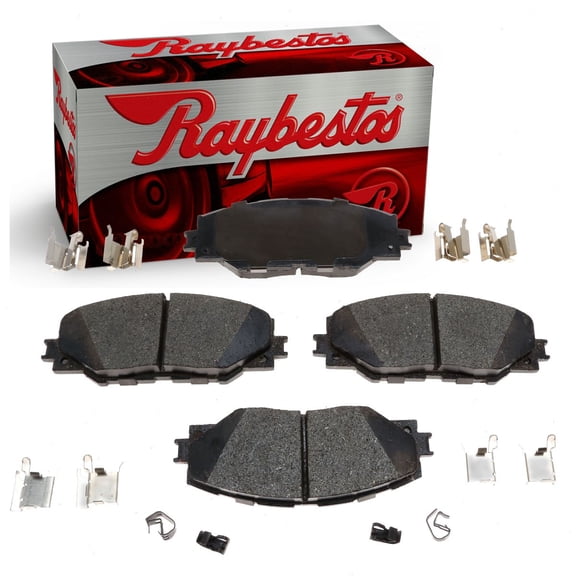 Raybestos Front R-Line Disc Brake Pad Set compatible with Toyota Matrix 2.4L L4 2009-2013