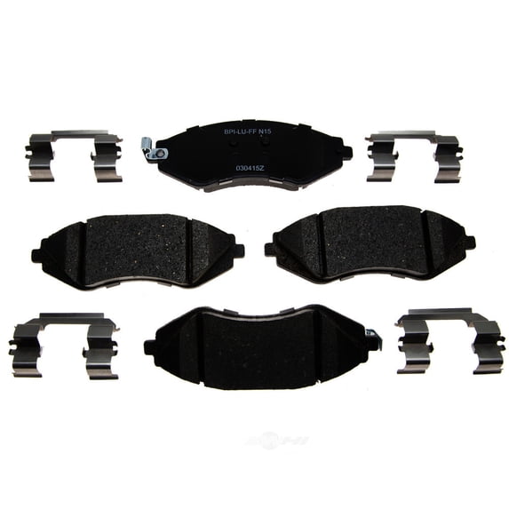 Raybestos MGD1035CH Reliant Brake Pad Set Fits select: 2013-2015 CHEVROLET SPARK, 2004-2011 CHEVROLET AVEO