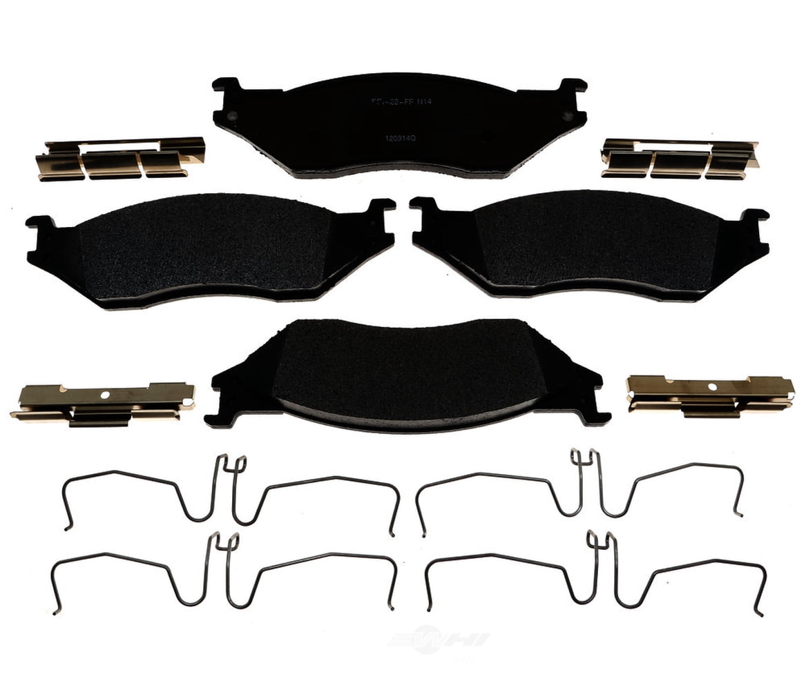 Raybestos MGD1066MH Reliant Brake Pad Set, 1 Pack