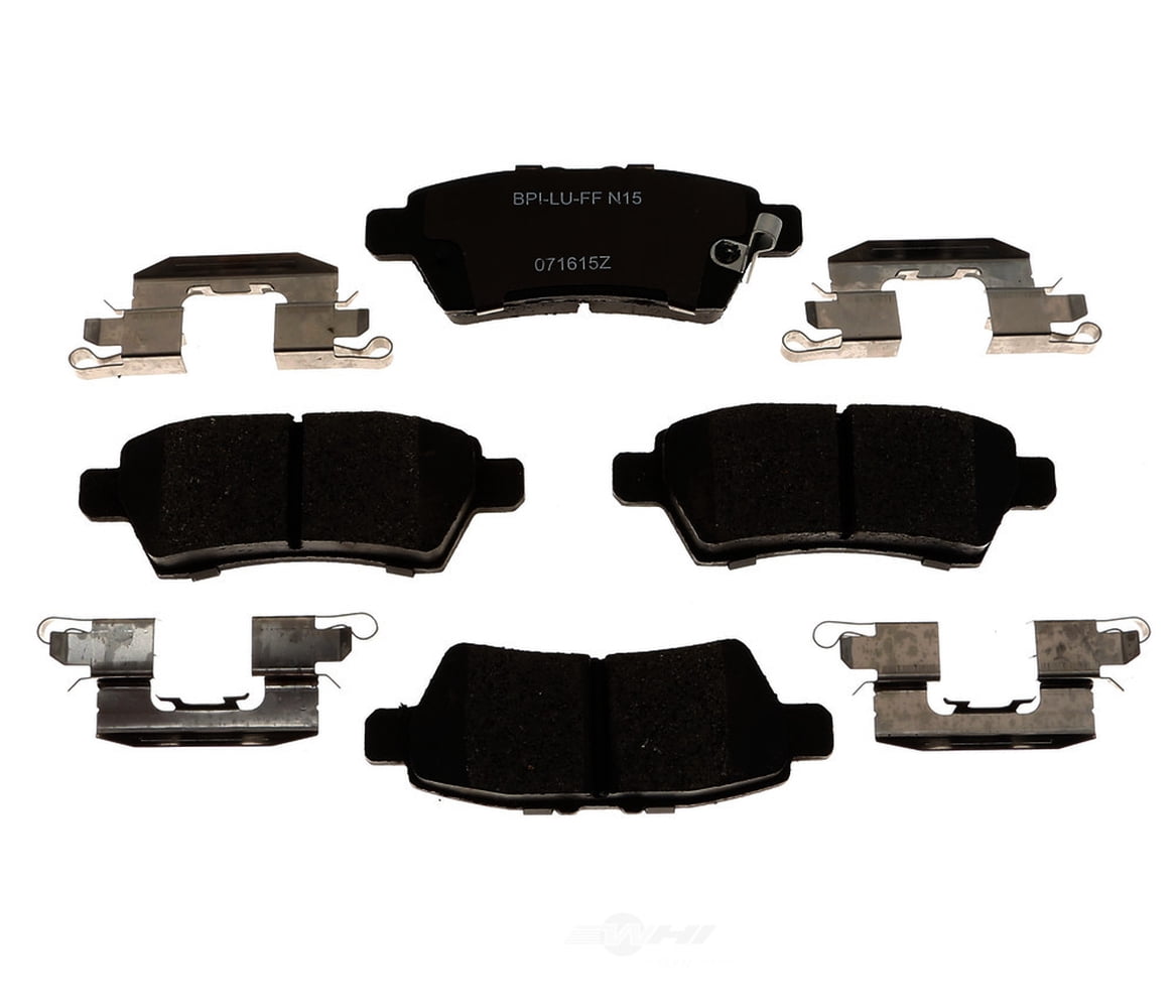 Raybestos MGD1101CH Reliant Brake Pad Set Fits select: 2005-2012 NISSAN PATHFINDER, 2006-2007 NISSAN XTERRA
