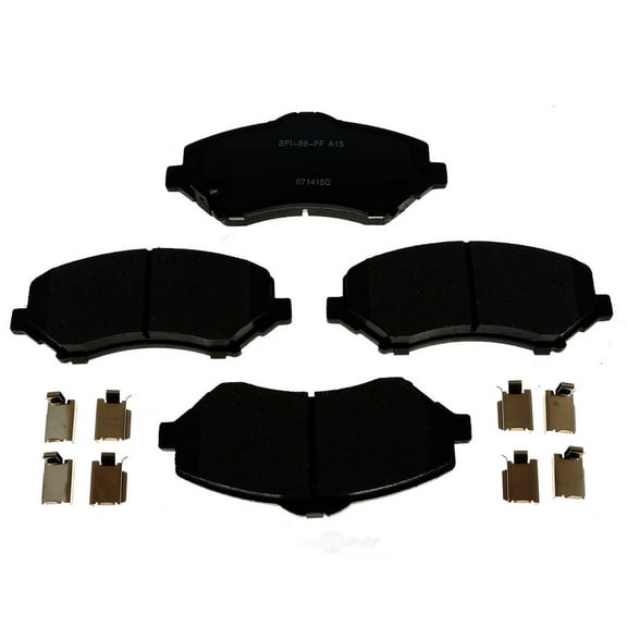 Raybestos MGD1273ACH Reliant Brake Pad Set Fits select: 2008-2016 CHRYSLER TOWN & COUNTRY, 2009-2016 DODGE GRAND CARAVAN