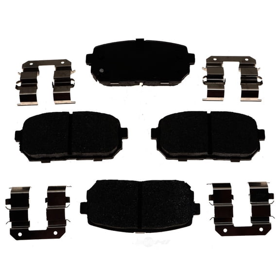 Raybestos MGD1296CH, R-Line Ceramic Brake Pad Set, Rear Brake, Fit for 2012-2007 Kia Rondo Models