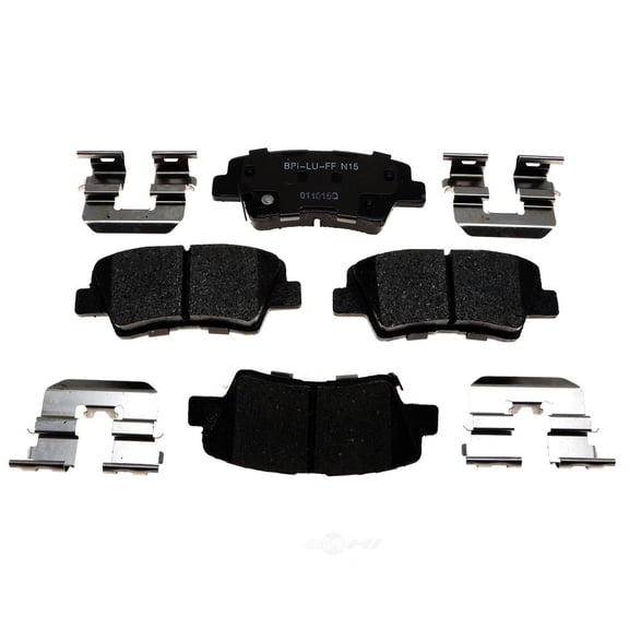 Raybestos MGD1313CH, Ceramic Brake Pad Set, Rear Brake, Fit for 2013-2010 Kia Soul Model