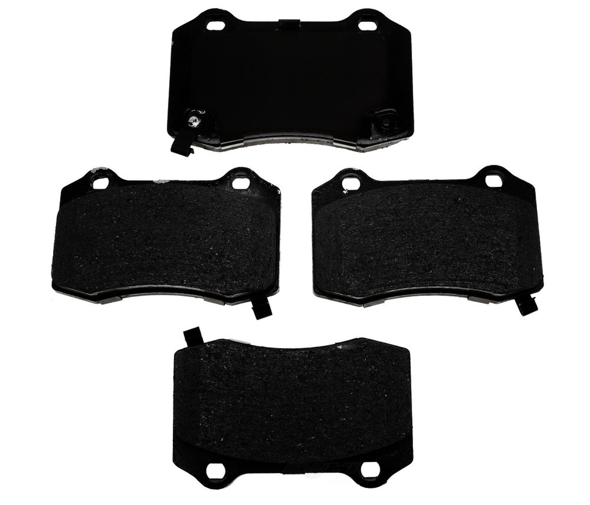 Raybestos MGD1428C Reliant Brake Pad Set, 1 Pack Fits select: 2012-2016 TESLA MODEL S, 2010-2013 HYUNDAI GENESIS COUPE