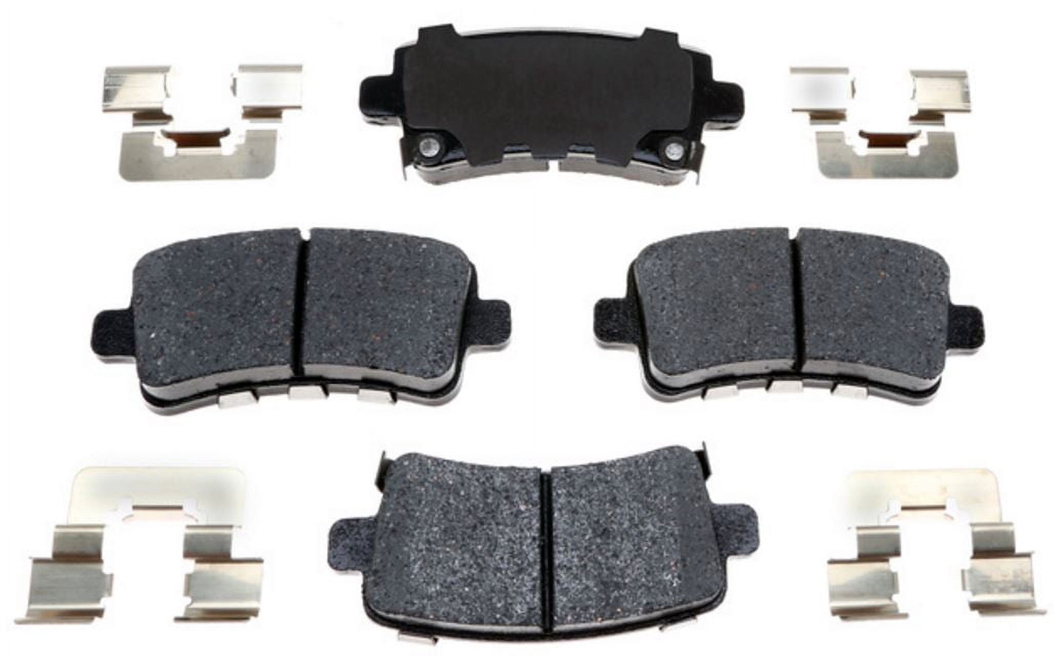Raybestos MGD1430ACH R-Line Ceramic Brake Pad Set, Rear Brake, Fit for 2015-2013 Chevrolet Malibu Models