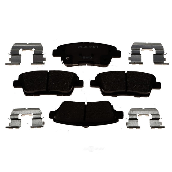 Raybestos MGD1551CH Reliant Brake Pad Set, 1 Pack Fits select: 2010-2016 HYUNDAI GENESIS, 2012-2013 MINI COOPER