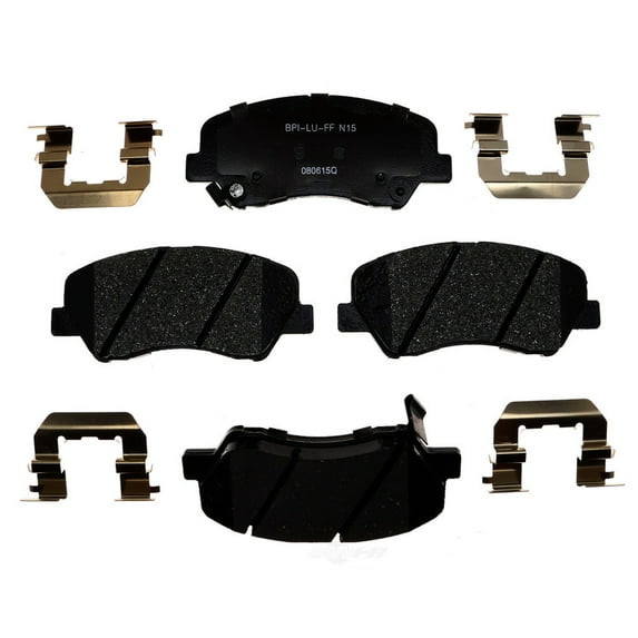 Raybestos MGD1593CH Reliant Brake Pad Set, 1 Pack Fits select: 2012-2017 HYUNDAI ACCENT, 2012-2017 KIA RIO