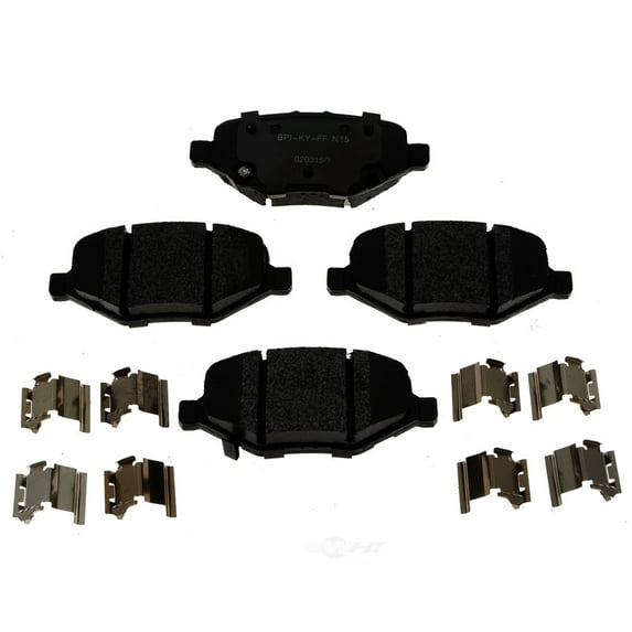 Raybestos MGD1612MH Reliant Brake Pad Set, 1 Pack Fits select: 2013-2018 FORD EXPLORER, 2013-2014 FORD FLEX